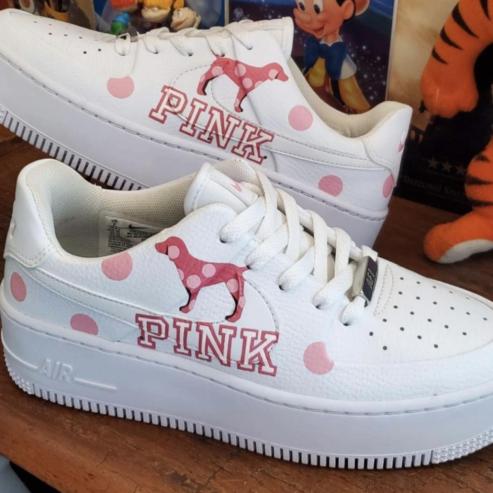 Customized nike air force 1s